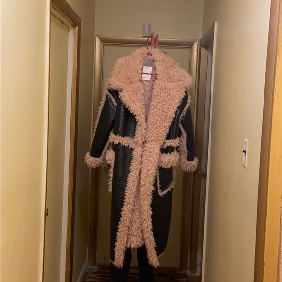 Asos shearling teddy coat - Picture 6 of 8